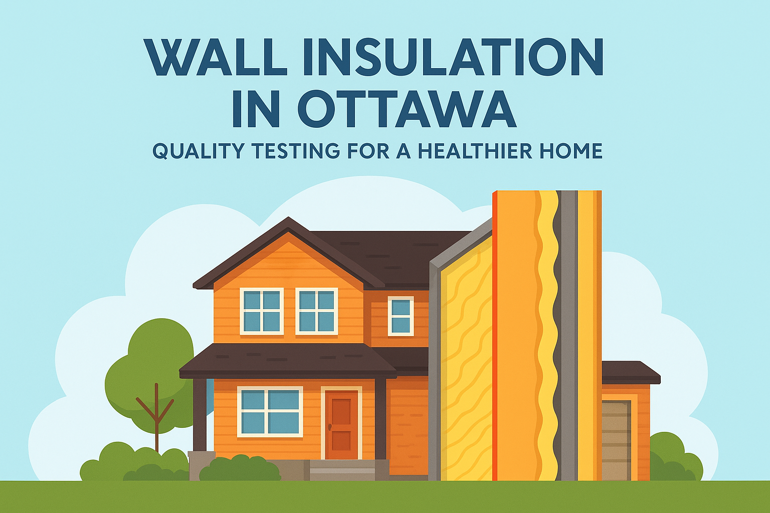 Spray foam roof insulation in Ottawa home